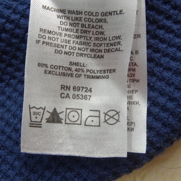 Columbia Blue Omni-Wick L/S Thermal Shirt Large - Picture 6 of 6